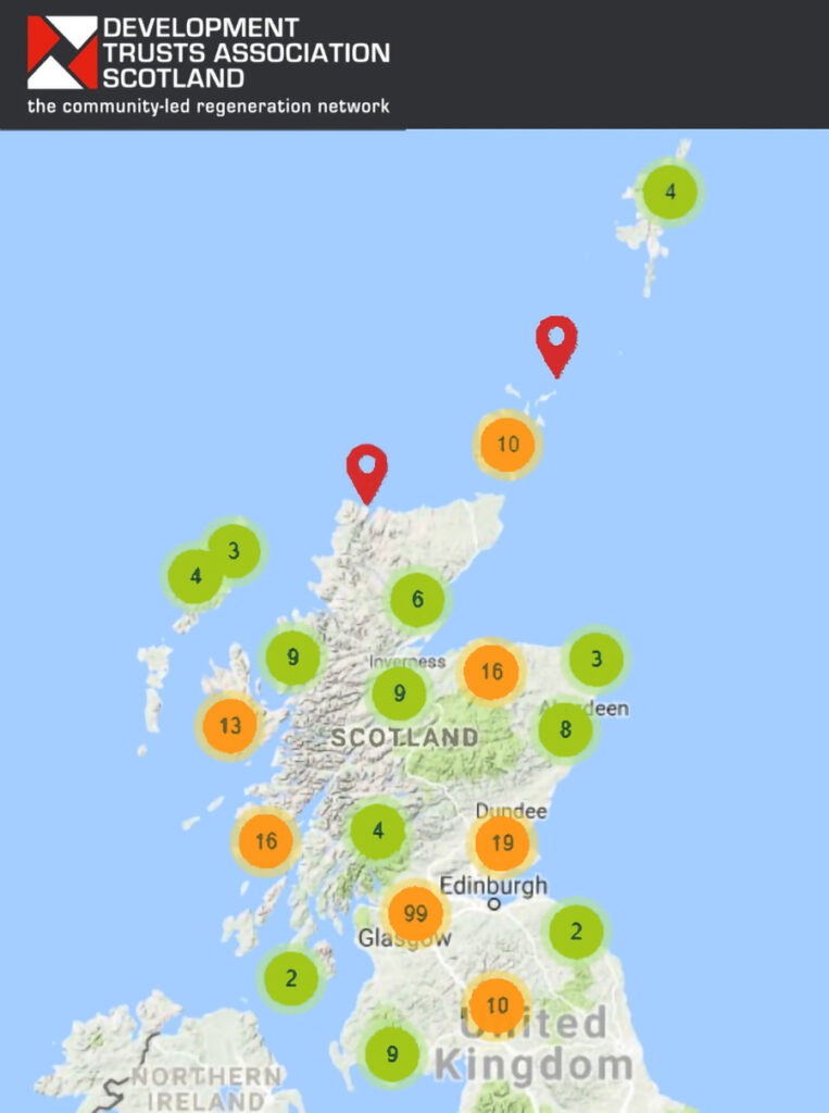 DTA SCOTLAND Member Locations